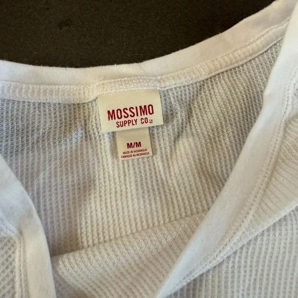 Mossimo basic white ribbed basic - Picture 2 of 3
